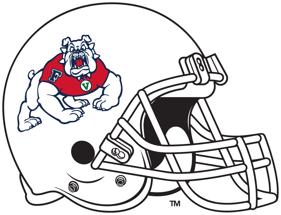 Fresno State Bulldogs 2020-Pres Helmet Logo v2 t shirts iron on transfers